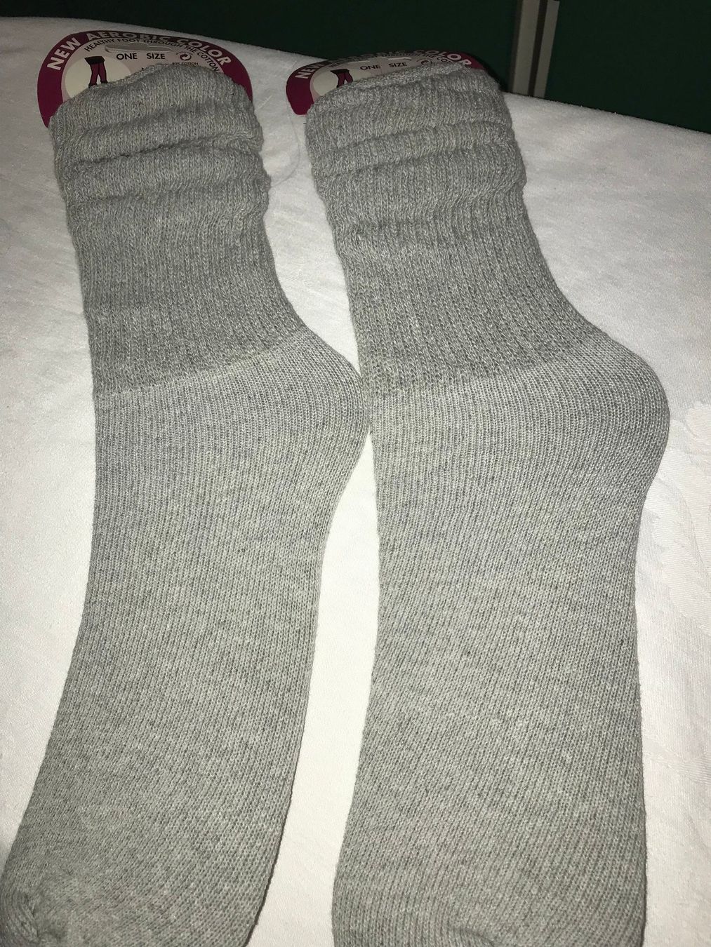 Calze: Neu: Socken 80% Baumwolle, one Size, grau – Usato da Zumikon venduto da Uranus88 1