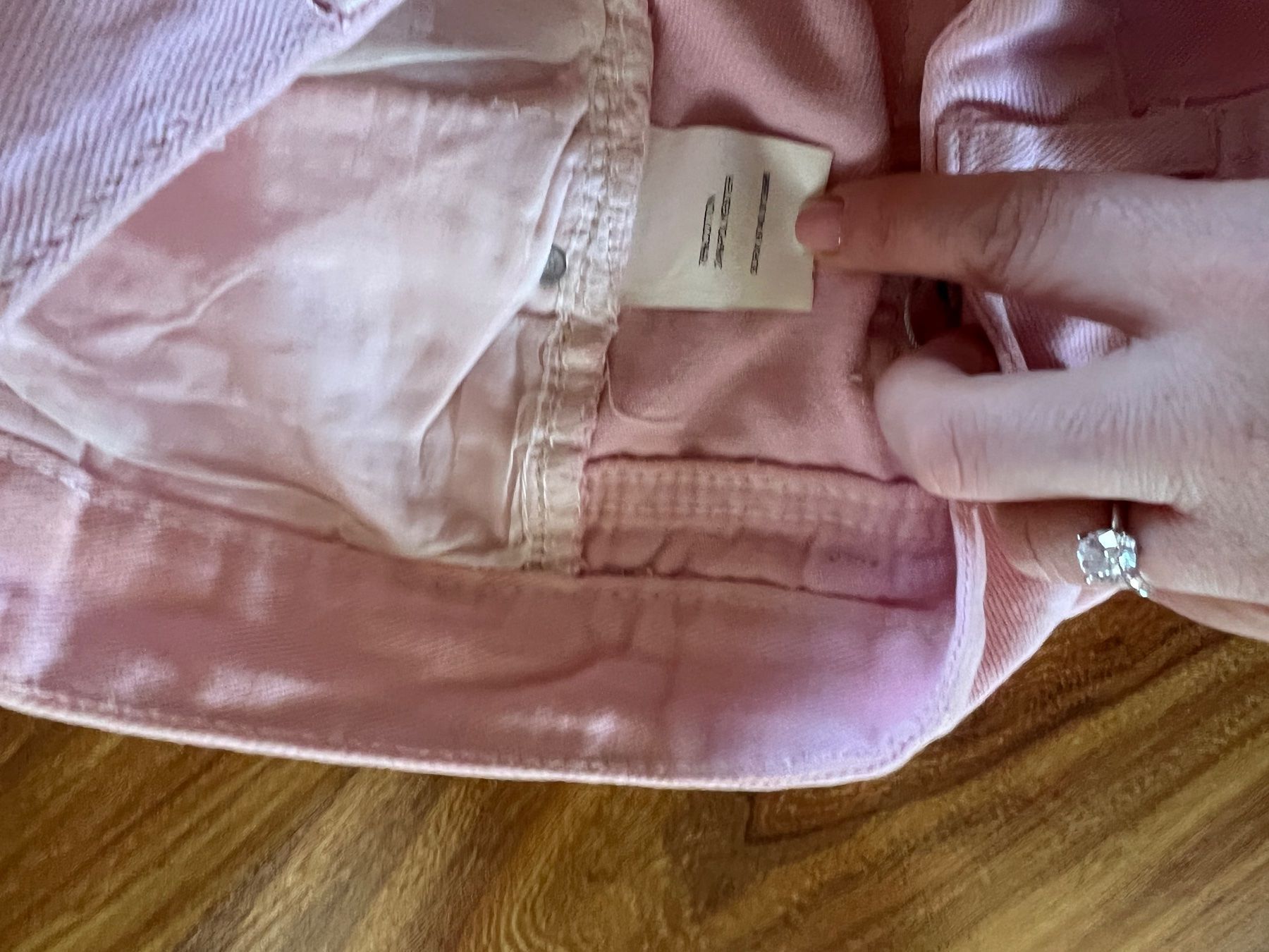 Pantaloni: Rosa Baumwolle shorts – Nuovo (secondo la descrizione) da Biel/Bienne venduto da RO19 3