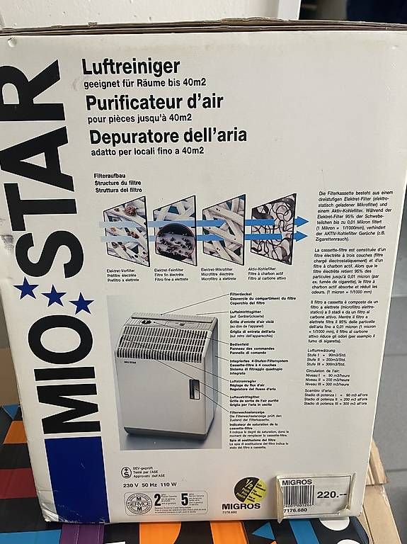 Purificatori d'aria: Luftreiniger mio Star – Usato da Zürich venduto da fefe02 1
