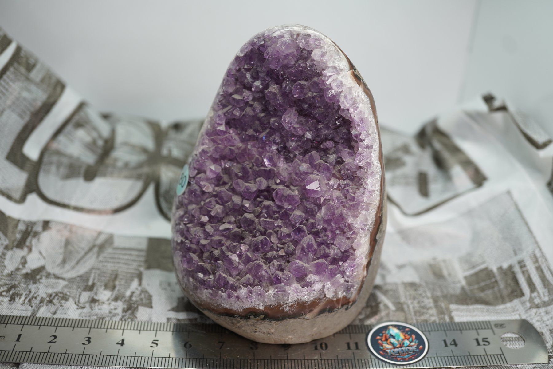 Mineralien & Heilsteine: Amethyst Druse  9cm x 6cm    Direkt – Neu und originalverpackt aus Eschenbach SG von topstone 8