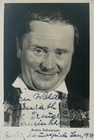 Armin Schweizer (1892-1968) Schauspieler - sign. Foto