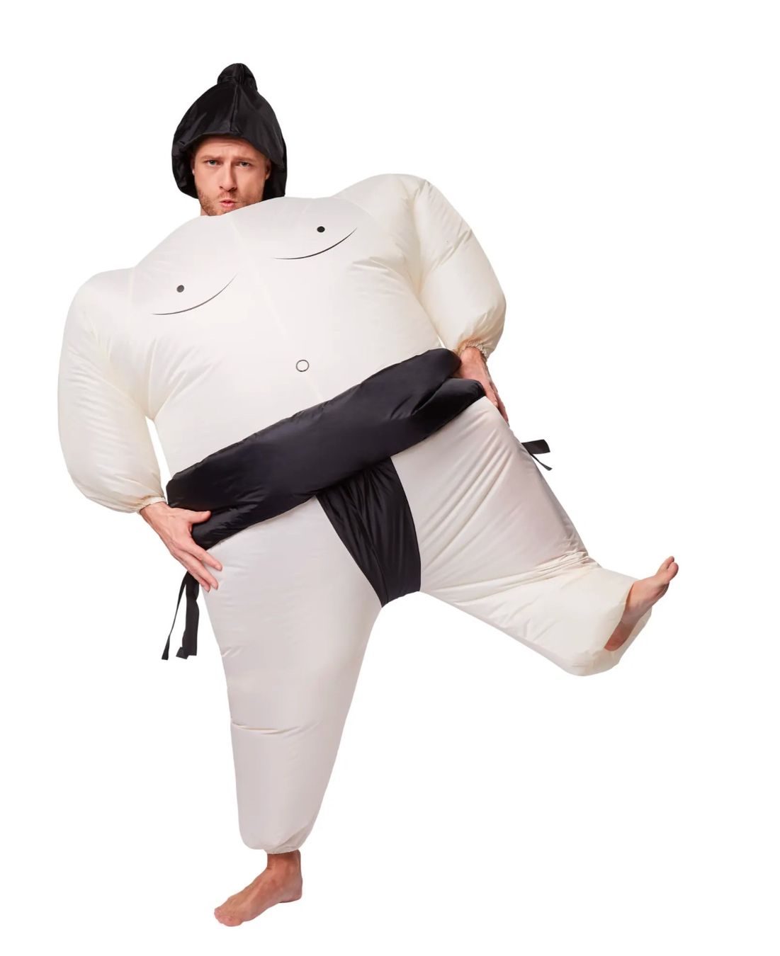 Costumi: Selbstaufblasbares Kostüm Sumo-Ringer – Nuovo (secondo la descrizione) da Necker venduto da liq24