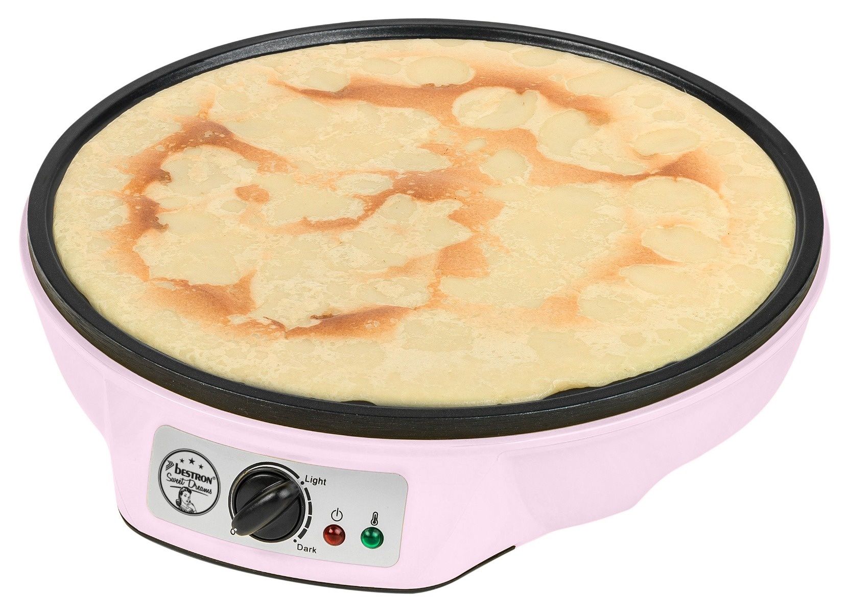 Küchengeräte: Crêpemaker, Crêpes-Maschine, Crepe maker, pink – Neu und originalverpackt aus Schaffhausen von Spezialist 4