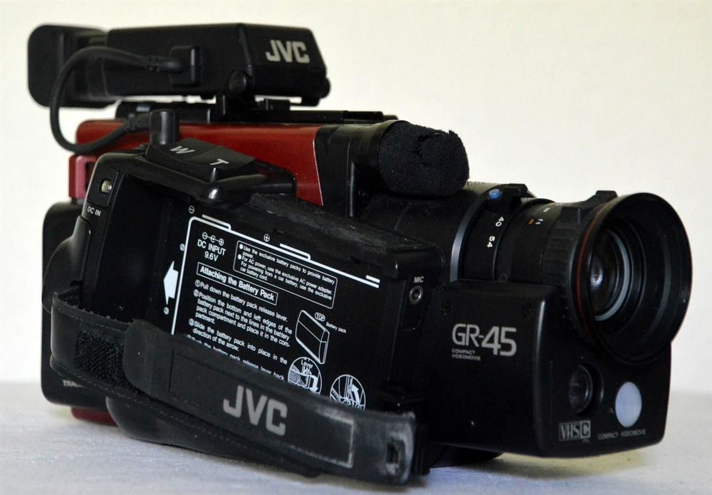 Caméscope vintage *JVC VideoMovie GR-45 - VHS-C - Avec accessoires