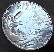 LITAUEN 1.5 EURO 2019 UNZ. *SEHR RAR*