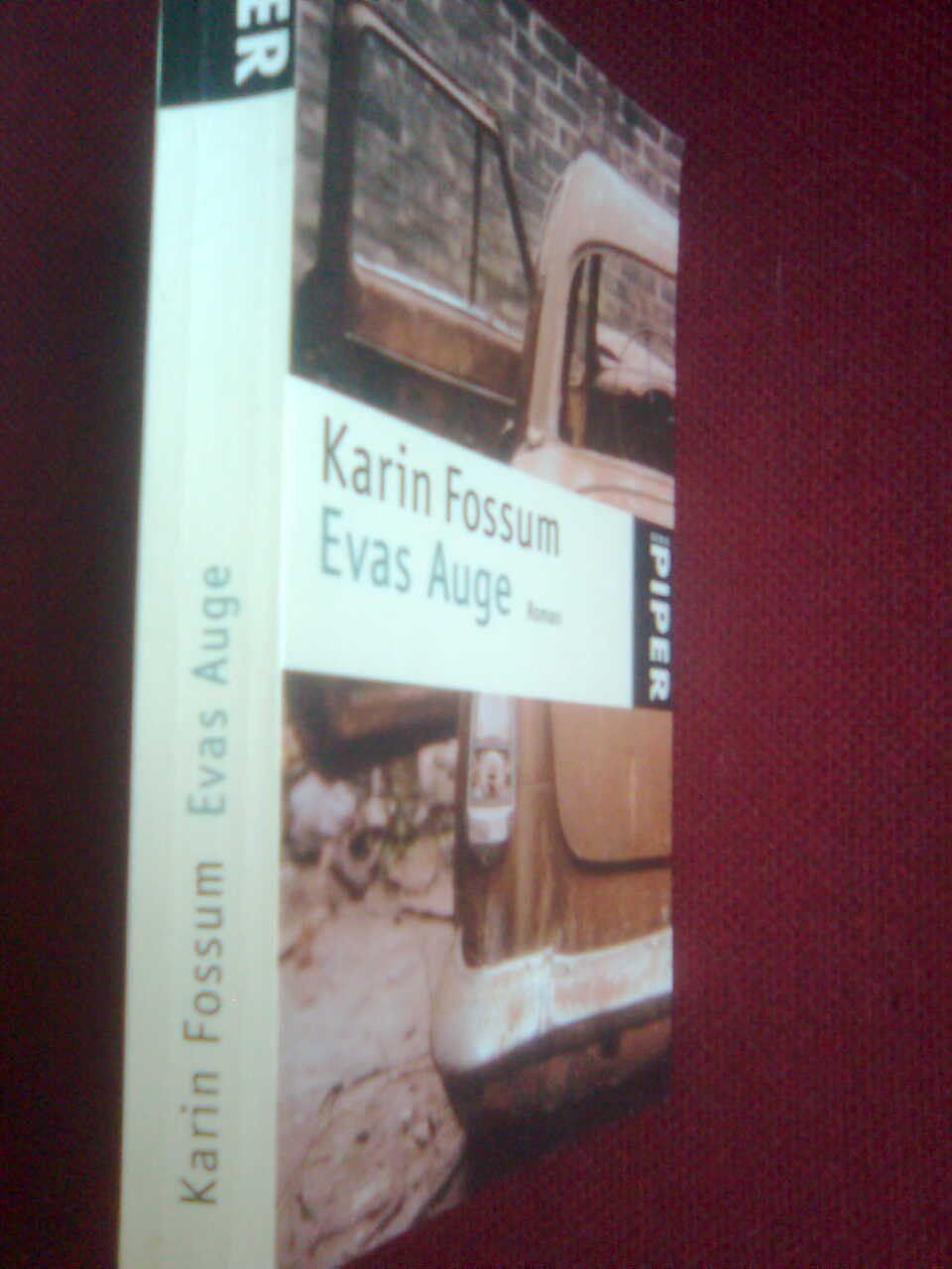 Libri: Karin Fossum Evas Auge – Usato da Basel venduto da Alacant 1