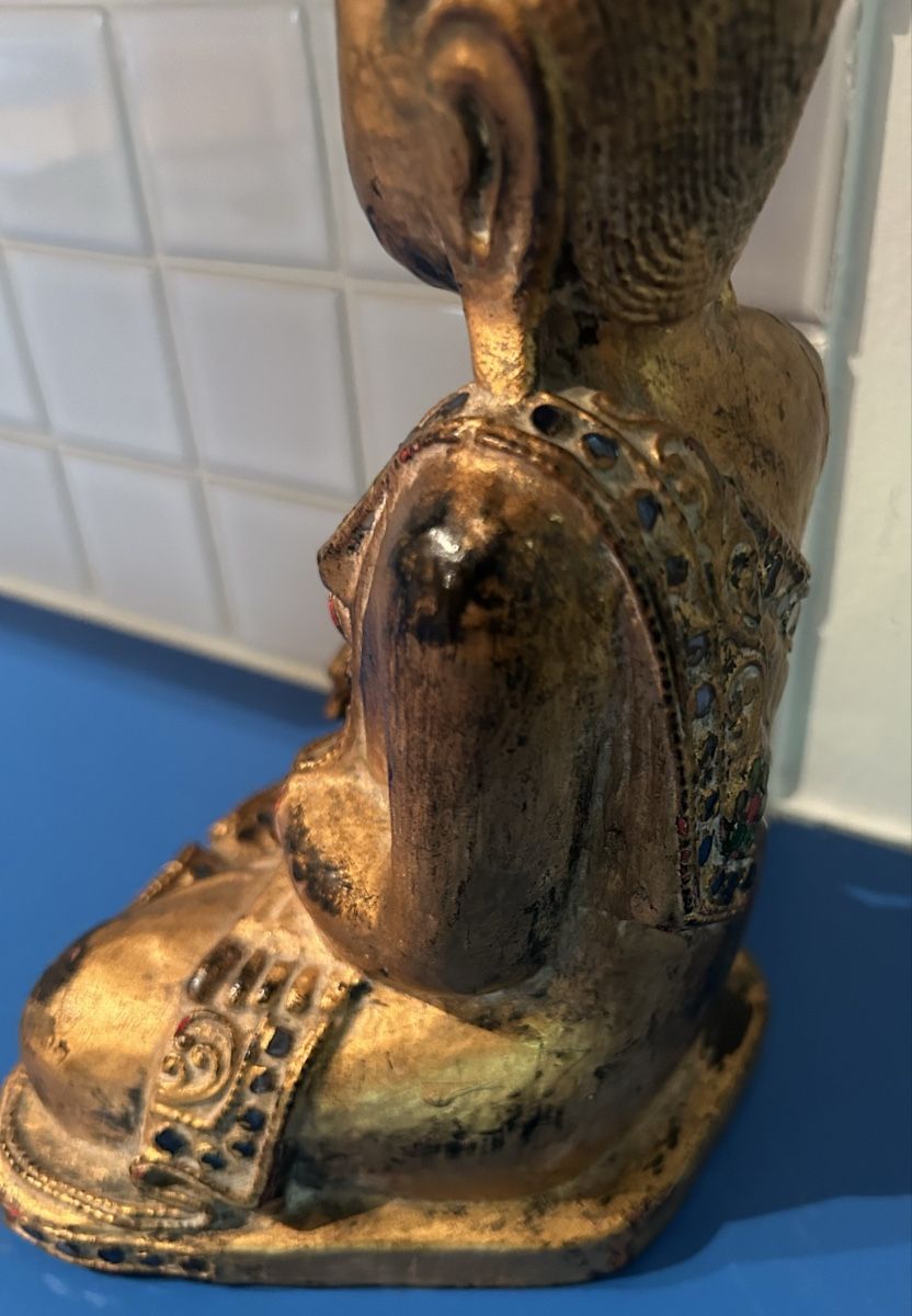 Figuren: Buddha aus Holz  – Gebraucht aus Bülach von larson27 4