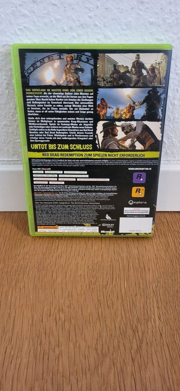 Microsoft Spiele: Xbox 360 - Red Dead Redemption Undead Nightmare – Gebraucht aus Münsingen von Heroism2010 1