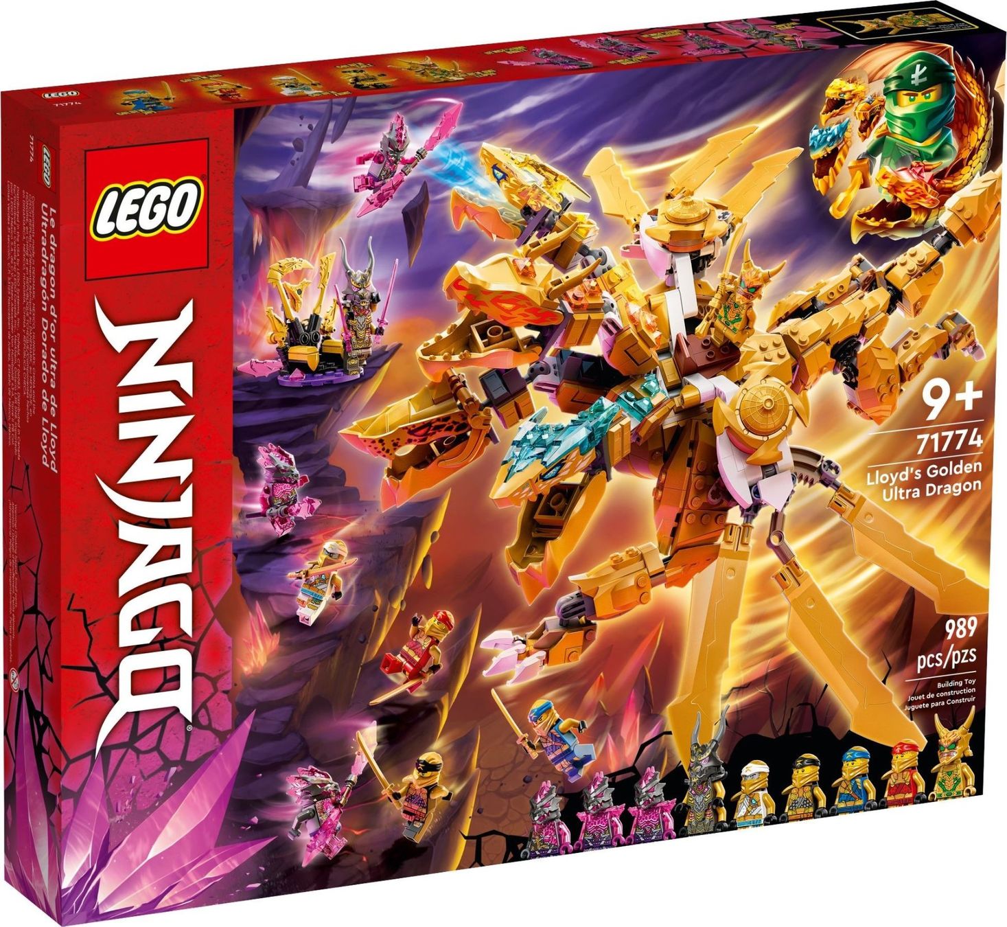 Lego Baukästen: Lego Ninjago 71774 Lloyds Ultragolddrache – Neu und originalverpackt aus Nidau von goodone21