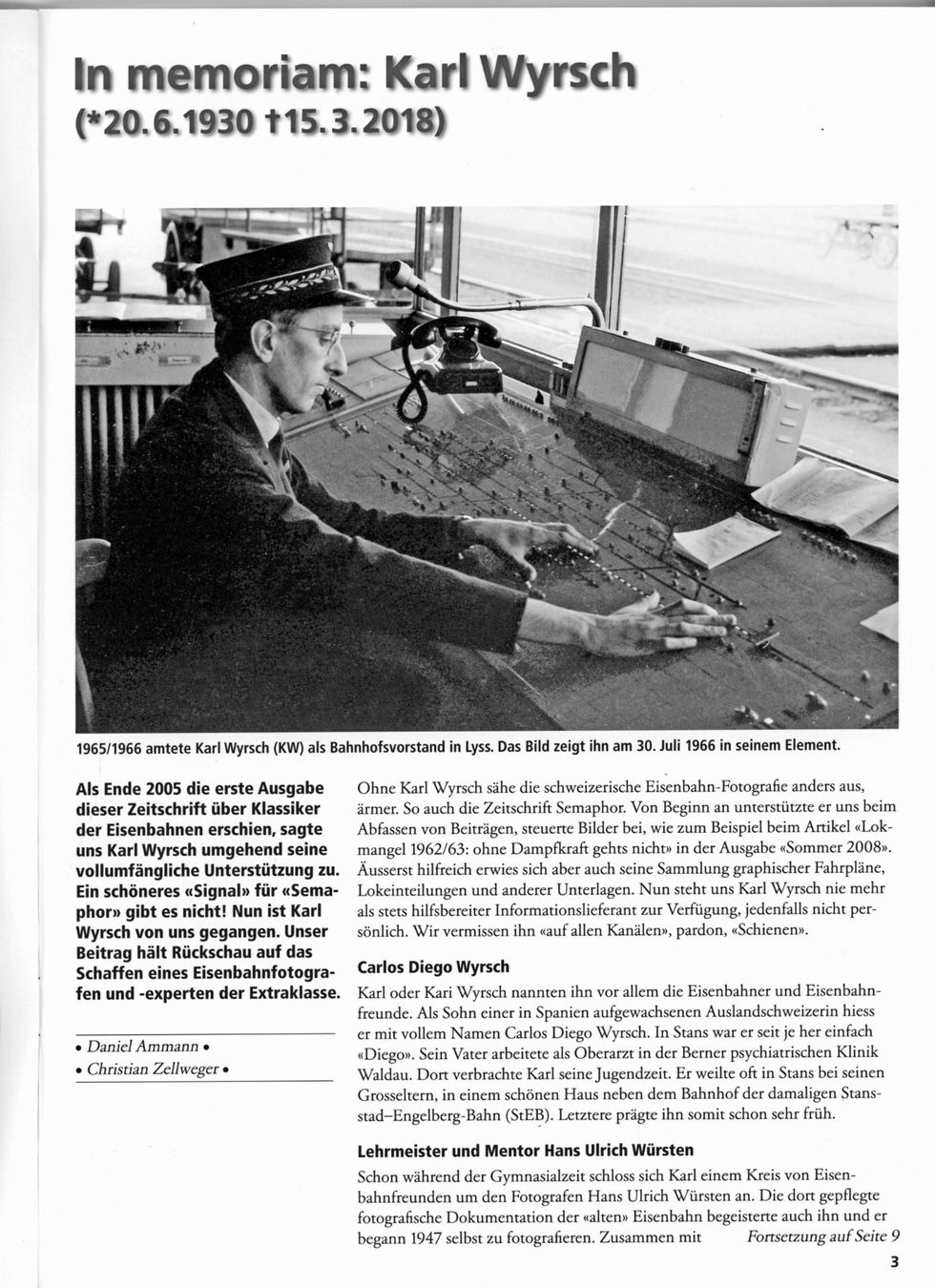 Riviste & Magazine: Semaphor Klassiker der Eisenbahnen Nr. 58 Sommer 2018 – Usato da Köniz venduto da vasco013 2