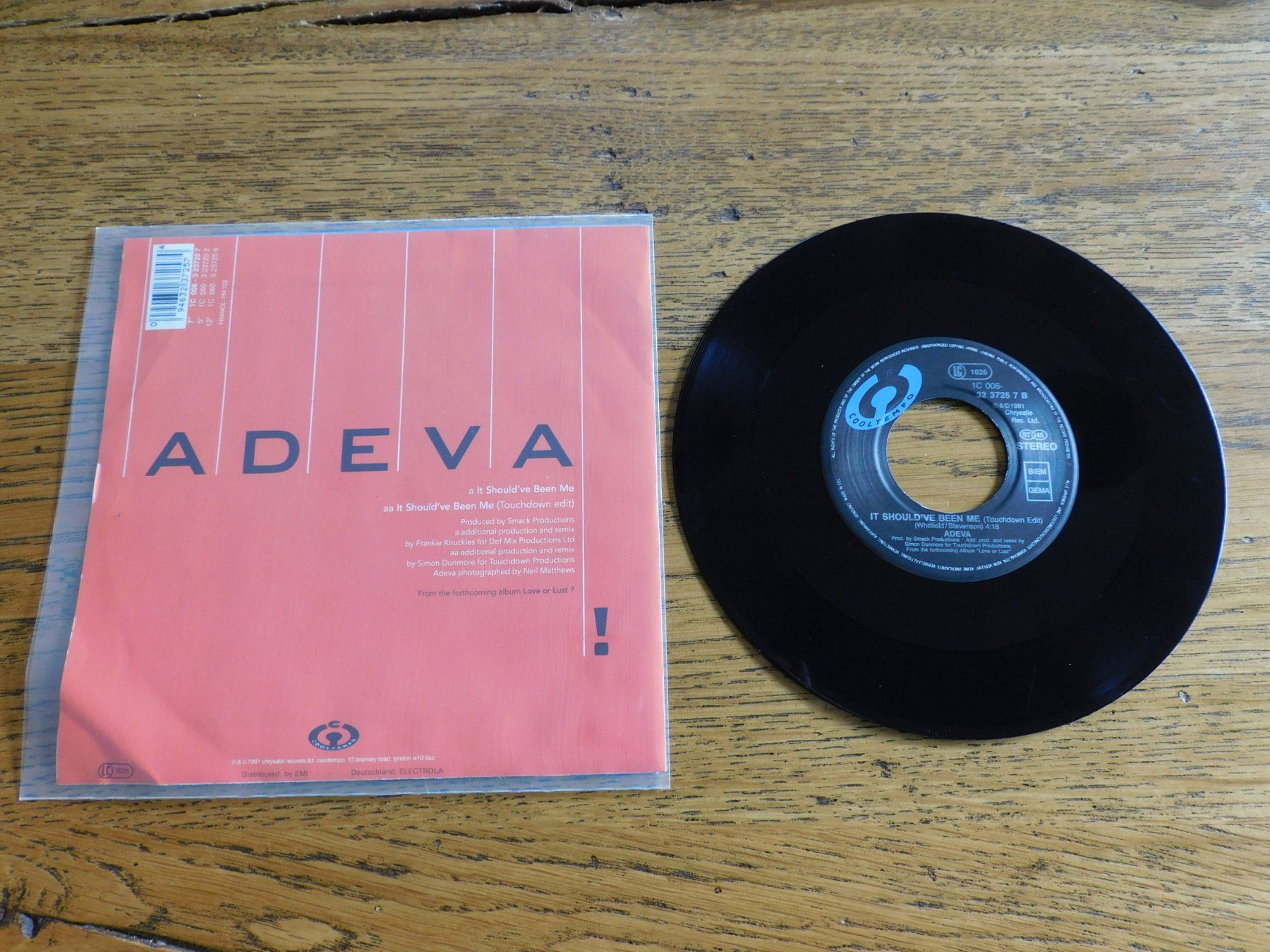 Schallplatten: Adeva – It Should've Been Me – Gebraucht aus Emmenbrücke von lamorak 1