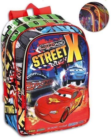 Schulrucksack-Tasche-CARS STREET X