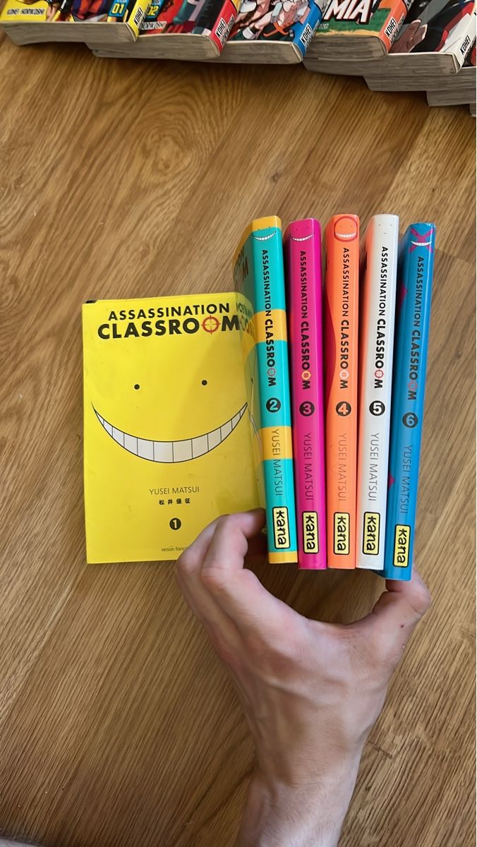 Libri: Assassination Classroom tomes 1-6 français – Usato da Sornard (Nendaz) venduto da MicheletJonas_