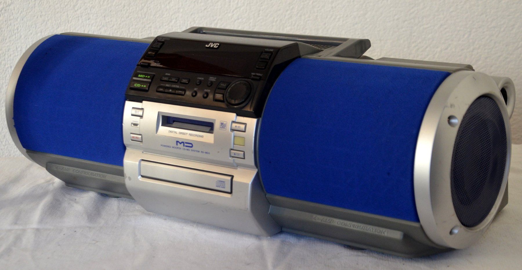 JVC RD-MD5 Ghettoblaster Boombox Minidisc Player CD (Gebraucht) in ...
