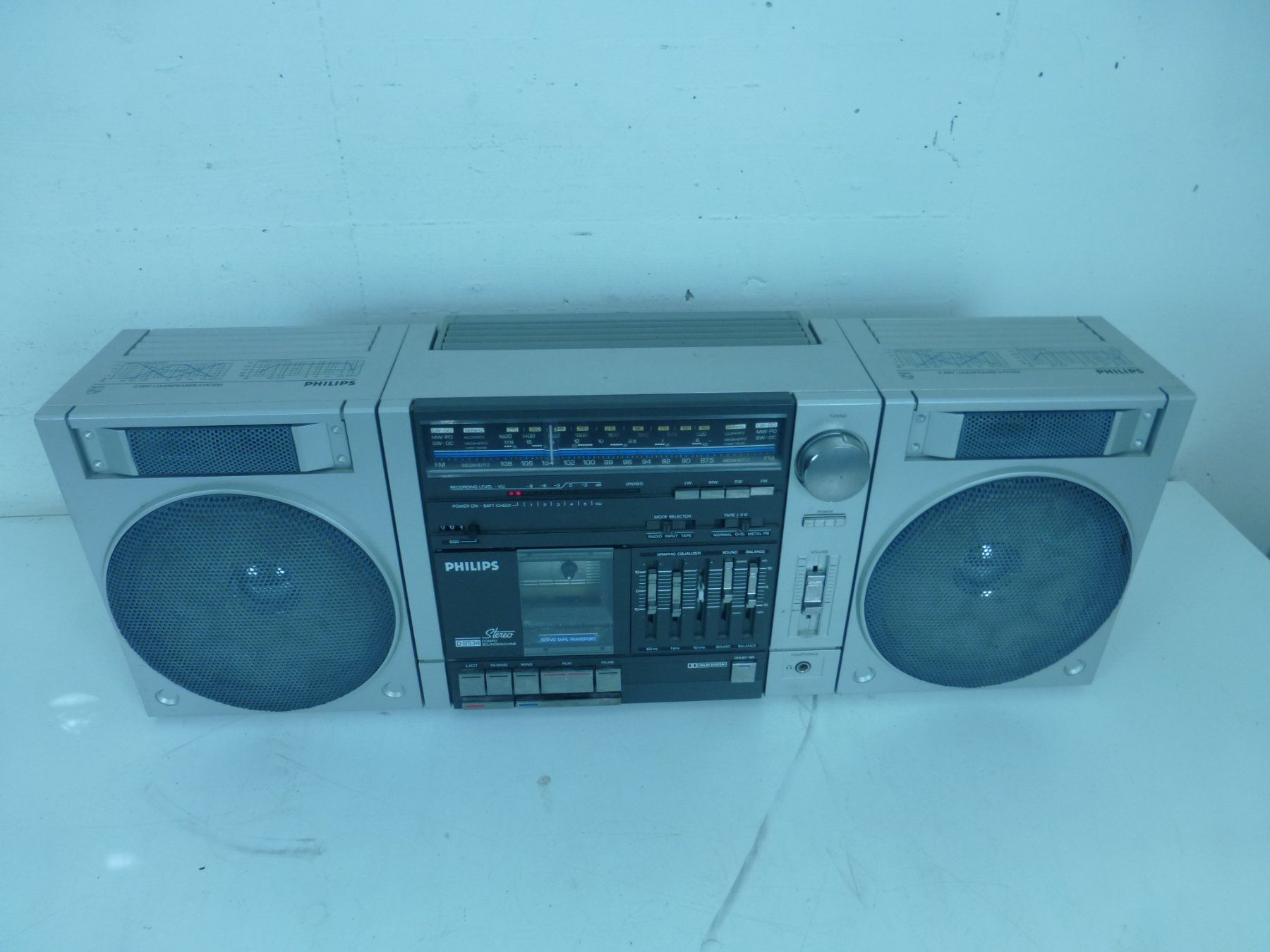 Philips Radios: Philips D8534/02 Stereo Boombox – Défectueux à Fahrweid par gruenezahn 1