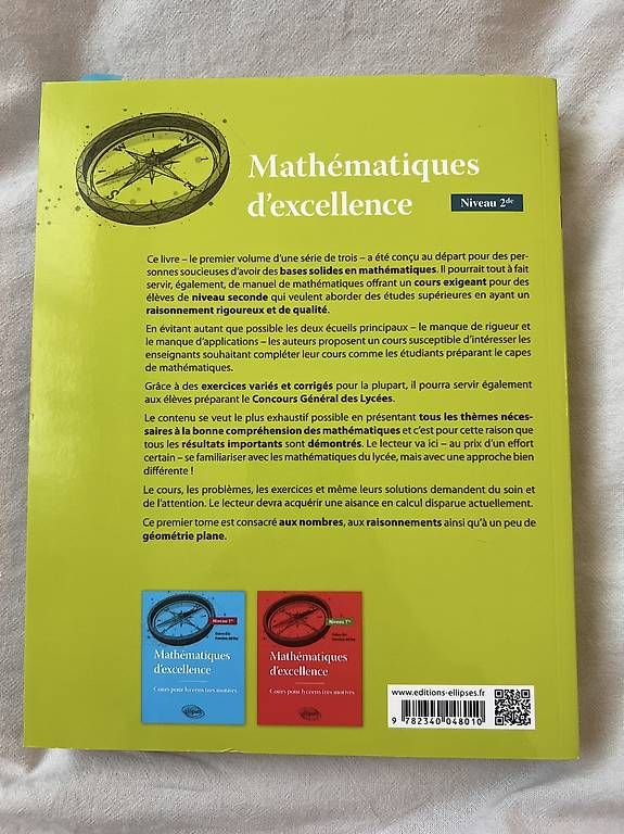 Libri: Mathématiques d'excellence – Nuovo (secondo la descrizione) da Les Avanchets venduto da mar_xw5b 1