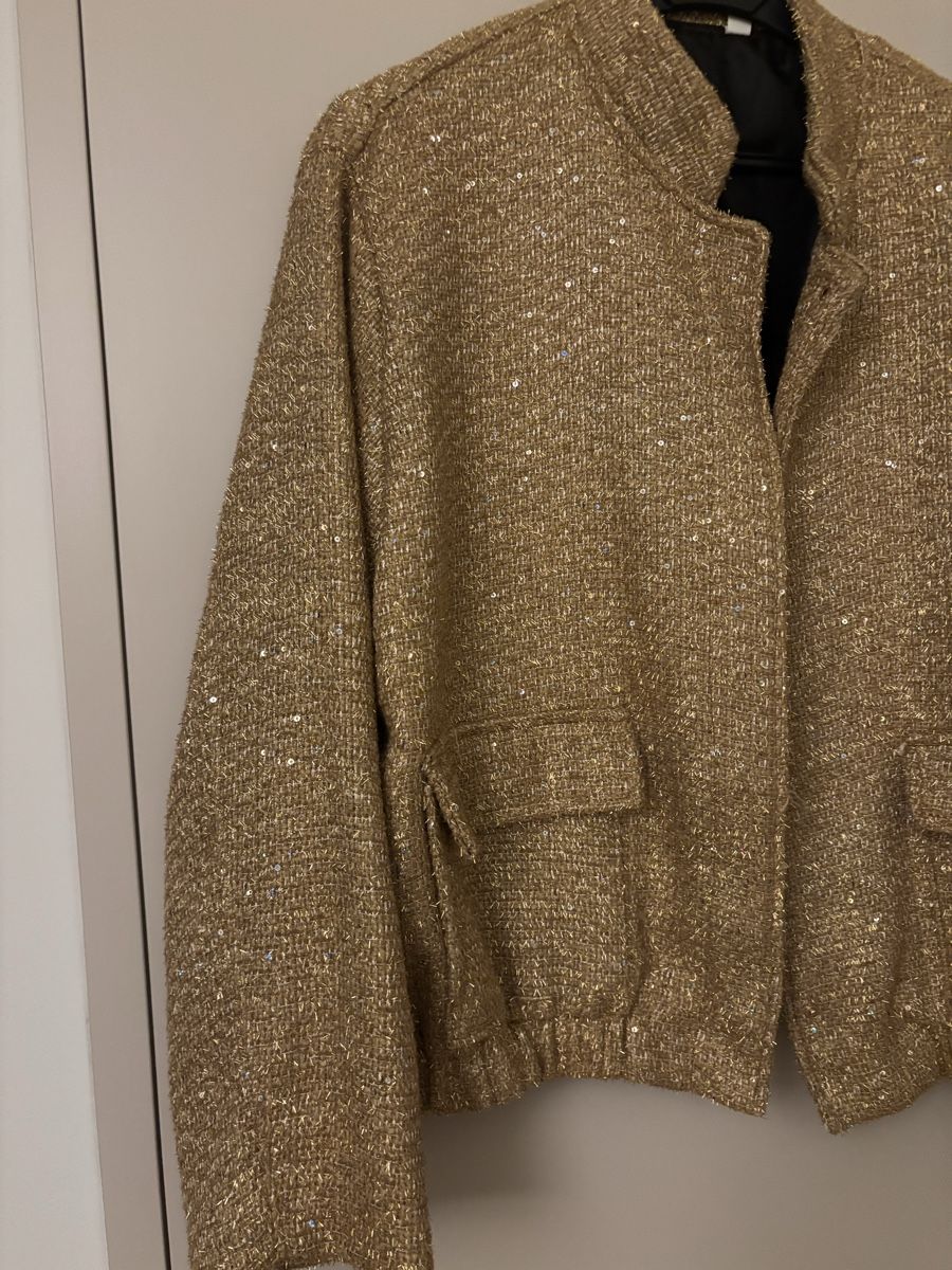 Giacche: Goldene Jacke, neuwertig, Grösse L – Nuovo e nell'imballaggio originale da Arbon venduto da Viktoriaa 1