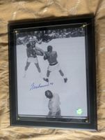 Gerahmtes Foto Muhammad Ali signiert mit COA