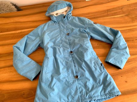 RUKKA blaue Parka Wintermantel Gr. 176 wie neu