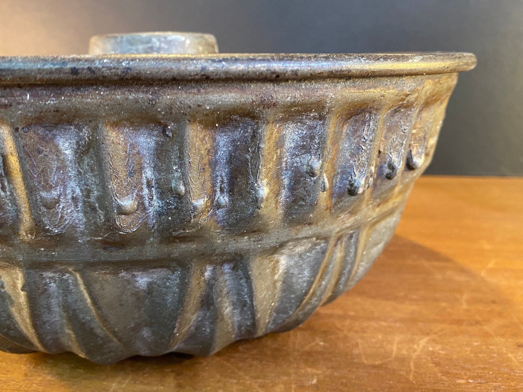 Teglie da forno: Antike Kuchenform Backform aus Kupfer – Usato da Schaffhausen venduto da vintageville 9