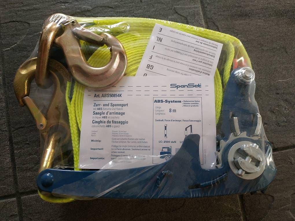 Bindegeräte: Spanngurt ABS 8m neu & originalverpackt / Spannset – Neu und originalverpackt aus Oberentfelden von MrRicardolino 1