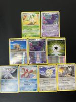 Lot 9 cartes Pokémon bloc Diamant et Perle 