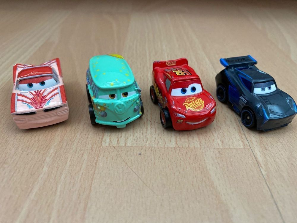Mini Racers Cars Disney Pixar autos x 4 (Neu (gemäss Beschreibung)) in ...