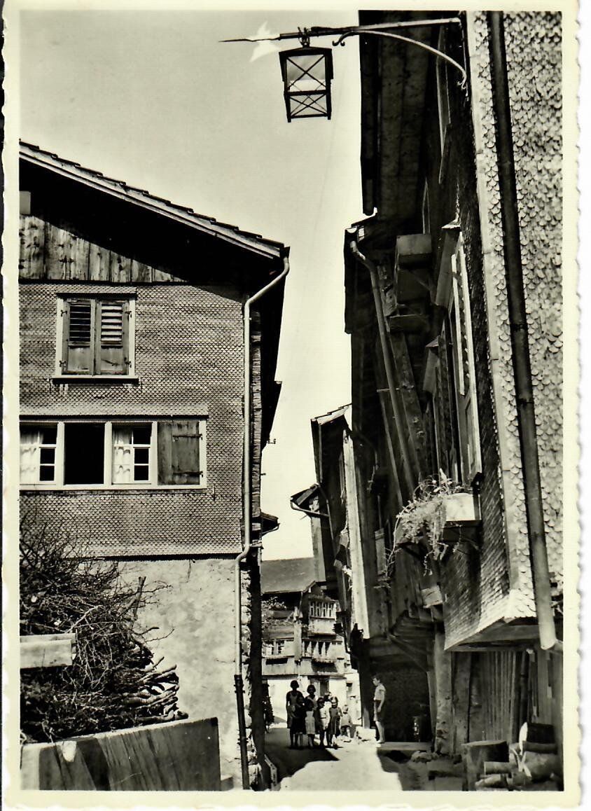 Cartoline postali: Partie im Städtchen Werdenberg bei Buchs SG – Usato da Hochdorf venduto da Ziegel-16
