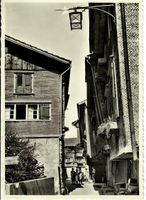 Partie im Städtchen Werdenberg bei Buchs SG