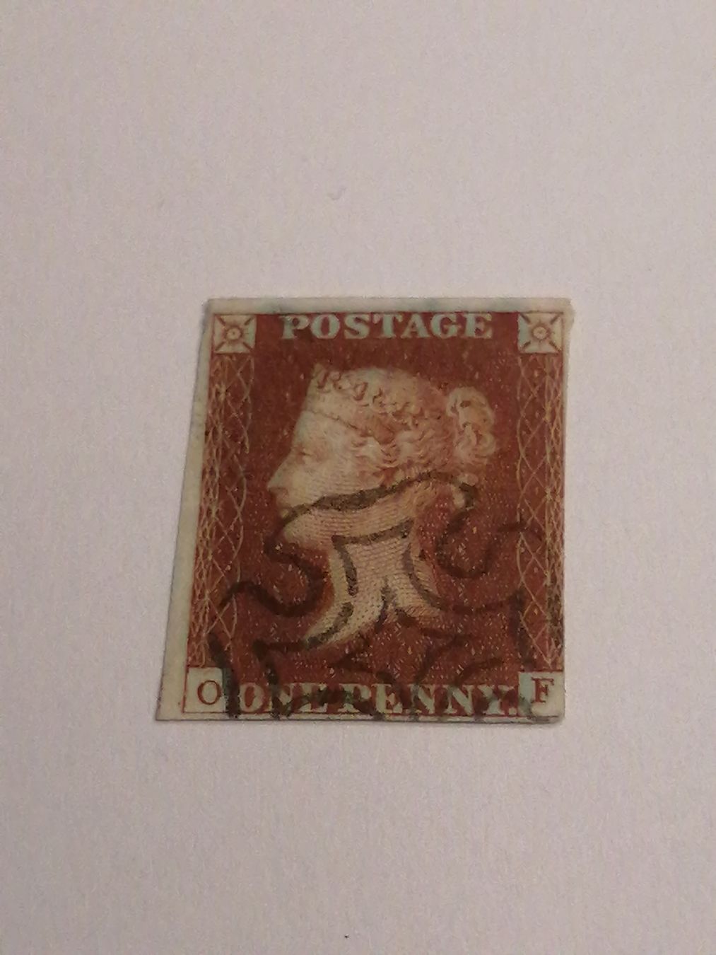 Tous les timbres: One Penny Red 1841, Platte 31 – D'occasion à Happerswil par tschergi