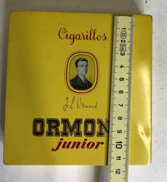 Sonstige Tabakwaren: Cigarillos Blechdose Ormond Junior – Gebraucht aus Zürich von gigimai67 4