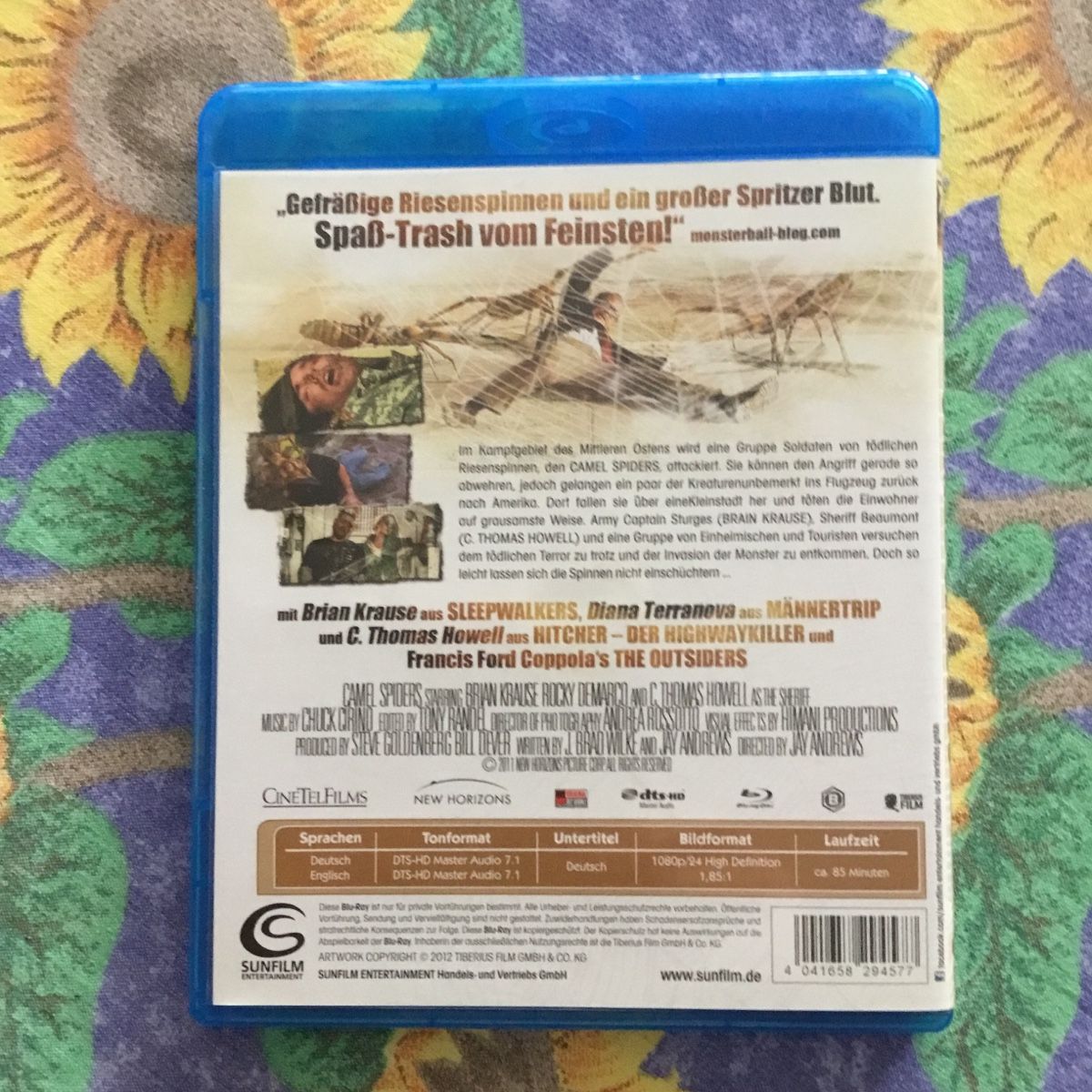 Tutti i DVDs: Camel Spiders Angriff der Monsterspinnen Blu Ray – Nuovo (secondo la descrizione) da Blauen venduto da sternchen66 1