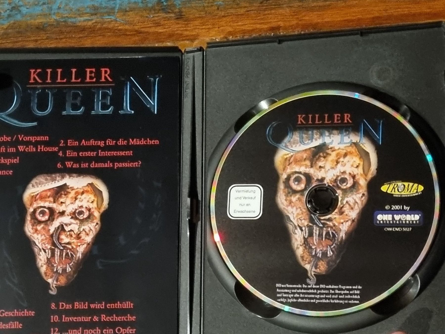 Tutti i DVDs: Killer Queen, DVD Horror Troma RAR – Usato da Winterthur venduto da Belzarek 2