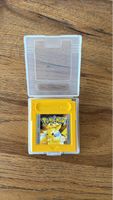 Nintendo Game Boy Pokemon gelb mit Schutzhülle
