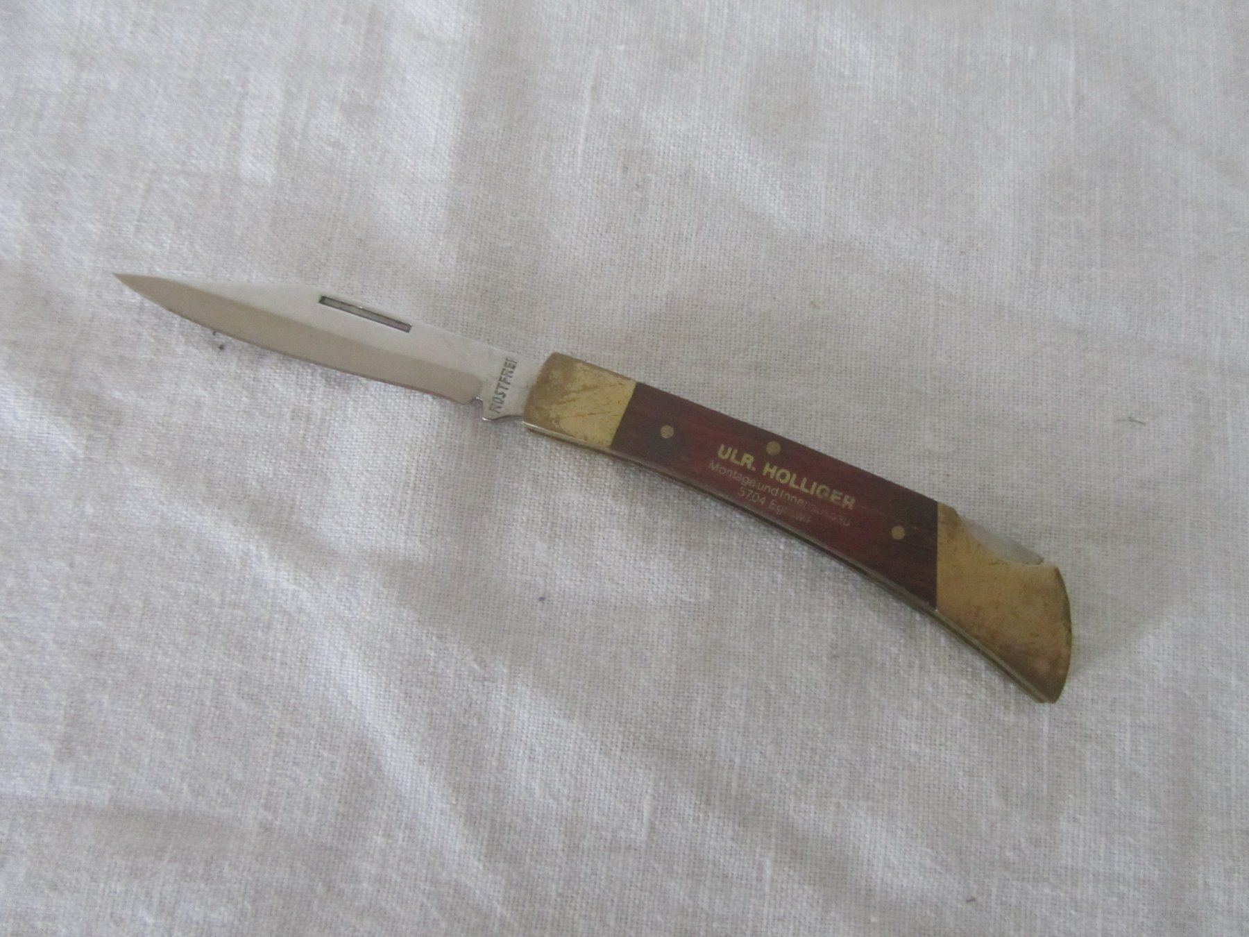 Coltelli tascabile: Taschenmesser ULR. HOLLIGER – Usato da Seengen venduto da mikelele