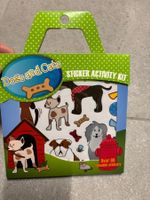 Jeu Autocollants réutilisables chiens et chats stickers neuf