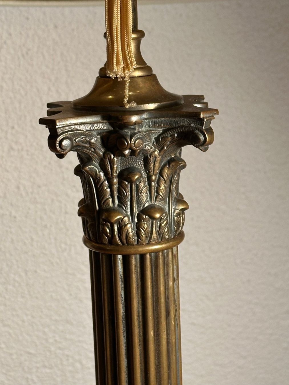 Lampade: Viktorianische Säulen-Tischlampe aus Messing – Usato da Luzern venduto da Fabian_Ni 6