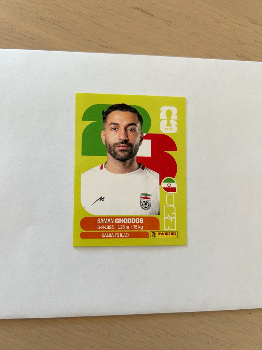 Panini Carte collezionabili: Panini FIFA World Cup 2026 - IRN 12 – Usato da Zumikon venduto da meter03