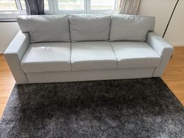 IKEA BÅRSLÖV Bettsofa / Sofa bed, beige-grau