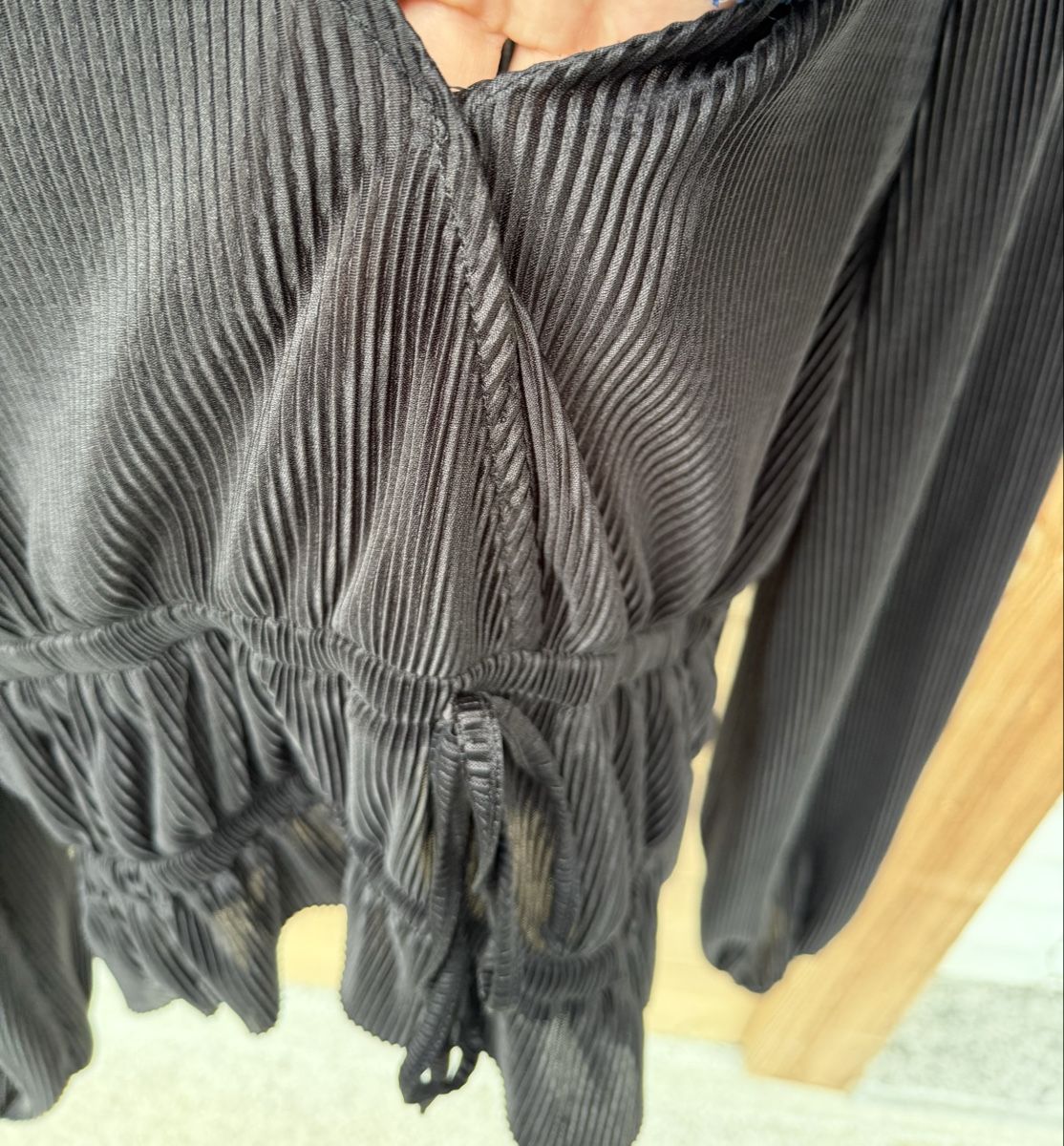 Pull&Bear Tops: Haut (blouse) noir Pull&Bear taille M – Gebraucht aus Genève von Justine96 3