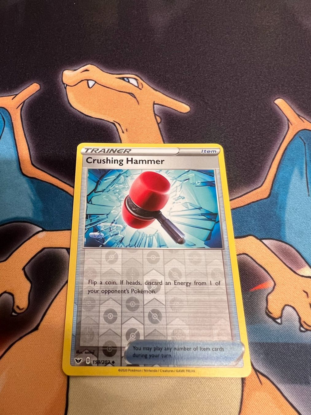 Pokémon Carte collezionabili: Crushing Hammer (SSH 159) - Reverse Holo - Sword & Shield – Nuovo (secondo la descrizione) da Bülach venduto da Pfrenzel