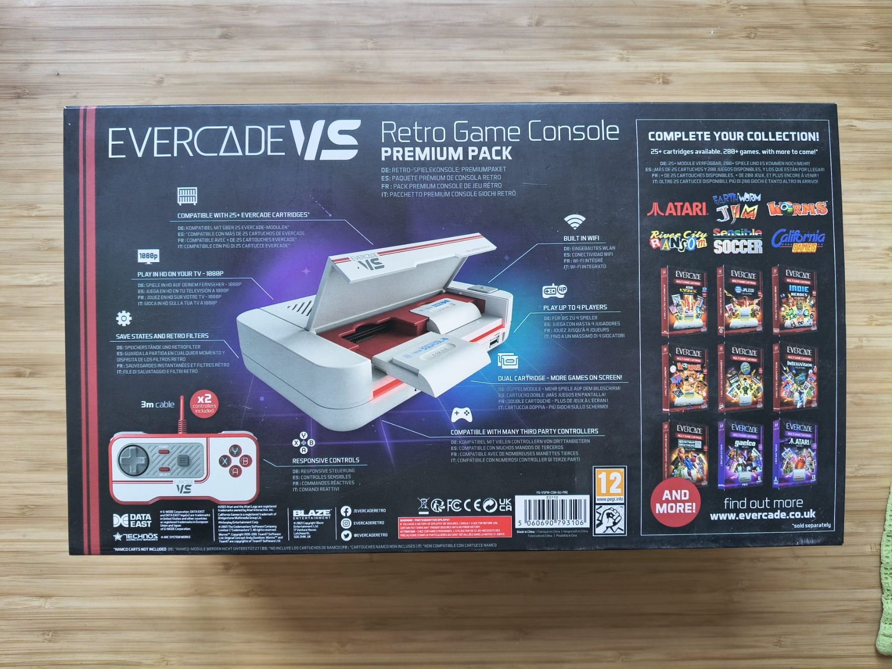 Console: Evercade VS mit 77 Games – Nuovo (secondo la descrizione) da Riedholz venduto da ste_96cd 1