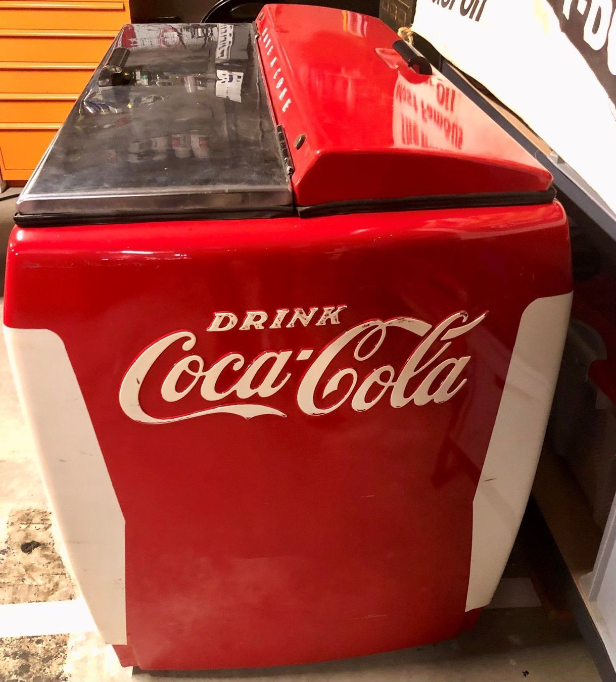 Coca-Cola Frigoriferi & Refrigeratori: Coca Cola Kühltruhe USA 1950 – Difettoso da Muttenz venduto da topi68 6