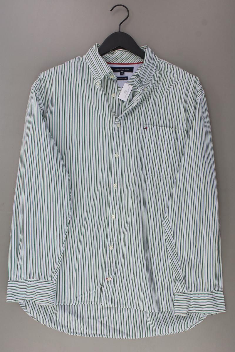 Camicie: Tommy Hilfiger Langarmhemd Gr. XL grün – Usato da Neustadt an der Waldnaab venduto da SecondLifeFashion