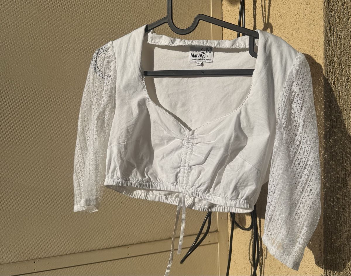 Vestiti: Blaues Dirndl mit Spitze und schöner Bluse – Usato da Zürich venduto da lad_lv9c 6