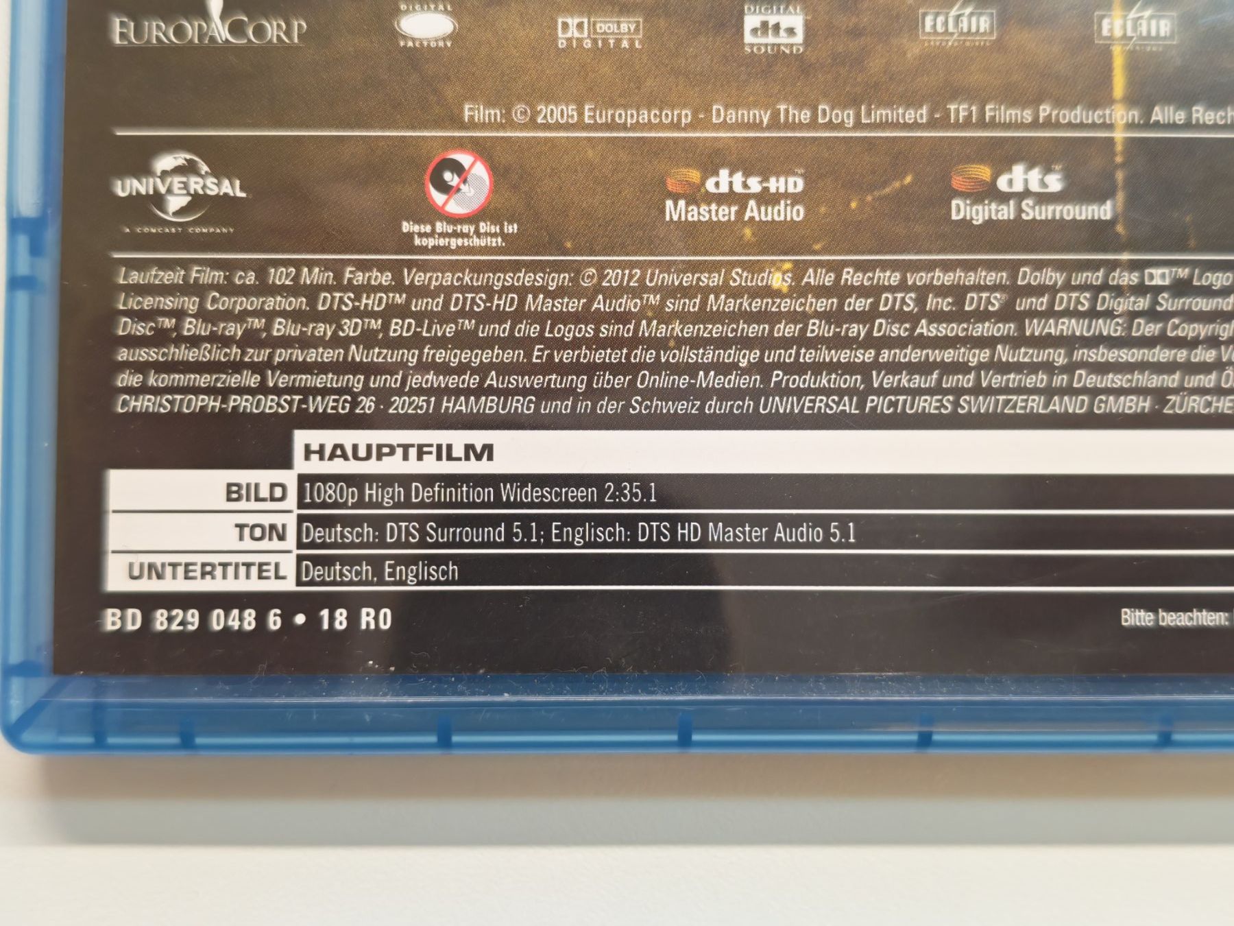 Tous les DVDs: Unleashed - Entfesselt – D'occasion à Liestal par Kratzilla 3