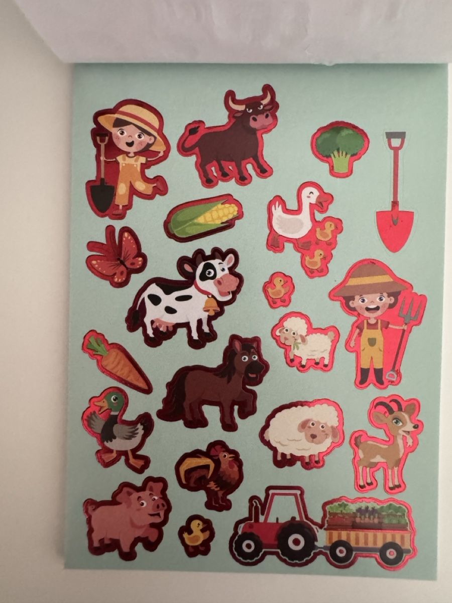 Autocollants: Farm animals sticker book - NEW! – Neuf avec emballage d'origine à Sins par sum_lv6d 2