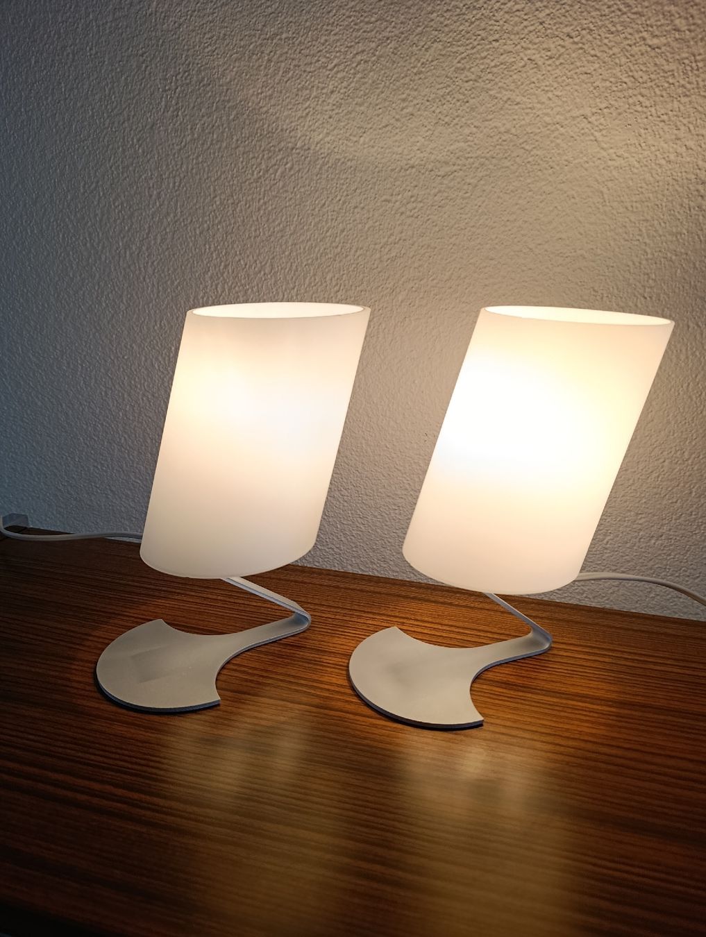 Murano Lampade: 2 Murano Tischlampen, made in Italy – Usato da Wil SG venduto da Donaldus 1