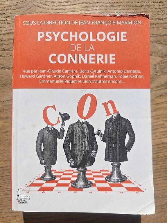 Libri: Psychologie de la connerie – Usato da Begnins venduto da psy-harmonie