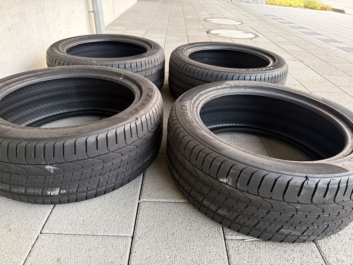 Pneumatici & Ruote complete: 4x Pneu Pirelli P Zero - 245/45/18  – Usato da Wolfwil venduto da Rolex1 5